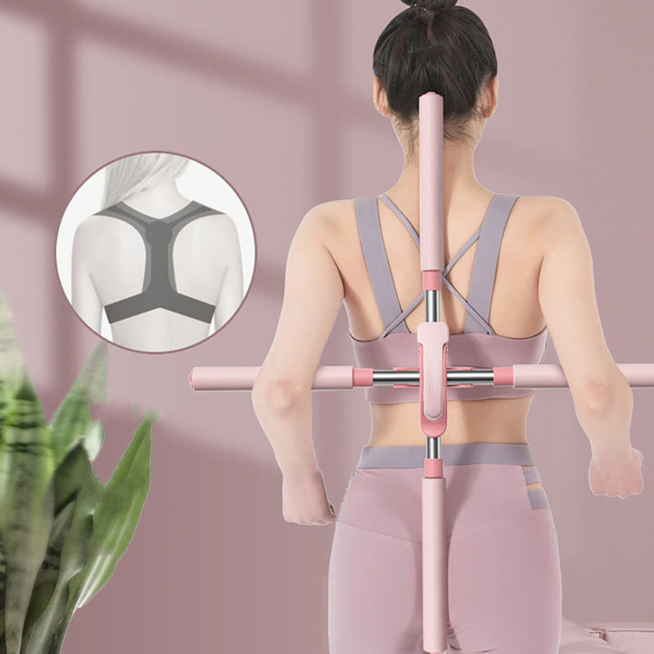 PostureBuddy- Adjustable Yoga Stick