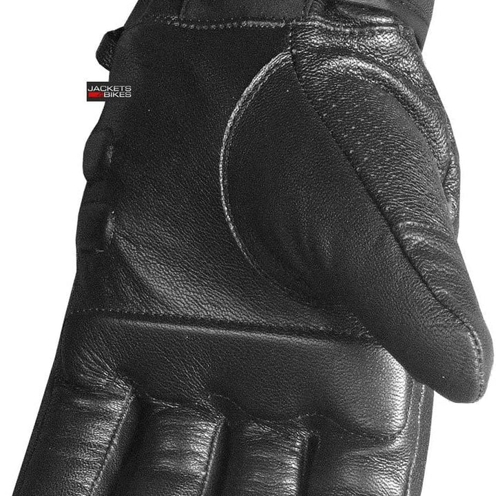 Men'S Motorcycle Premium Leather Gel Padded Palm Street Cruiser Protected Biker Gloves